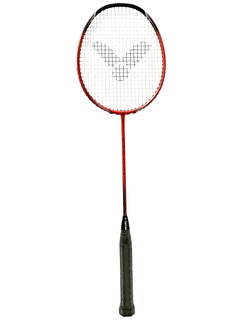 Victor Badmintonschläger Wavetec Magan 9 (ausgewogen, flexibel) orange - besaitet -